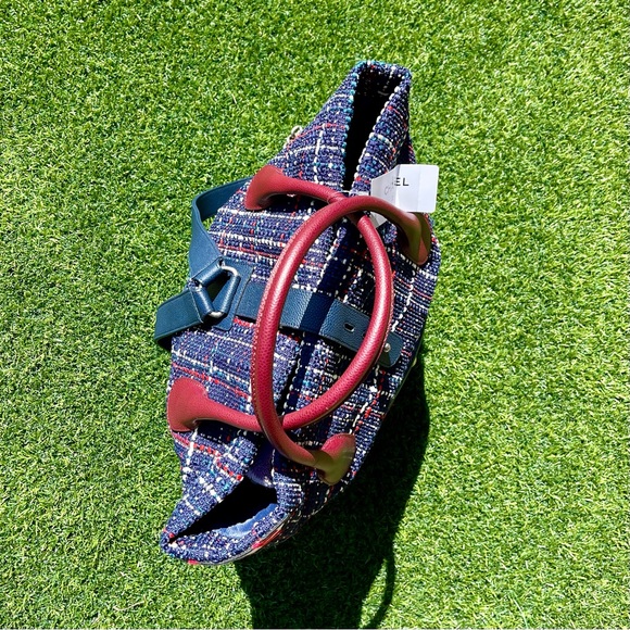 NEW! CHANEL Tweed Crest Trip Backpack | 2015-2016 Airline bag - Picture 4 of 8